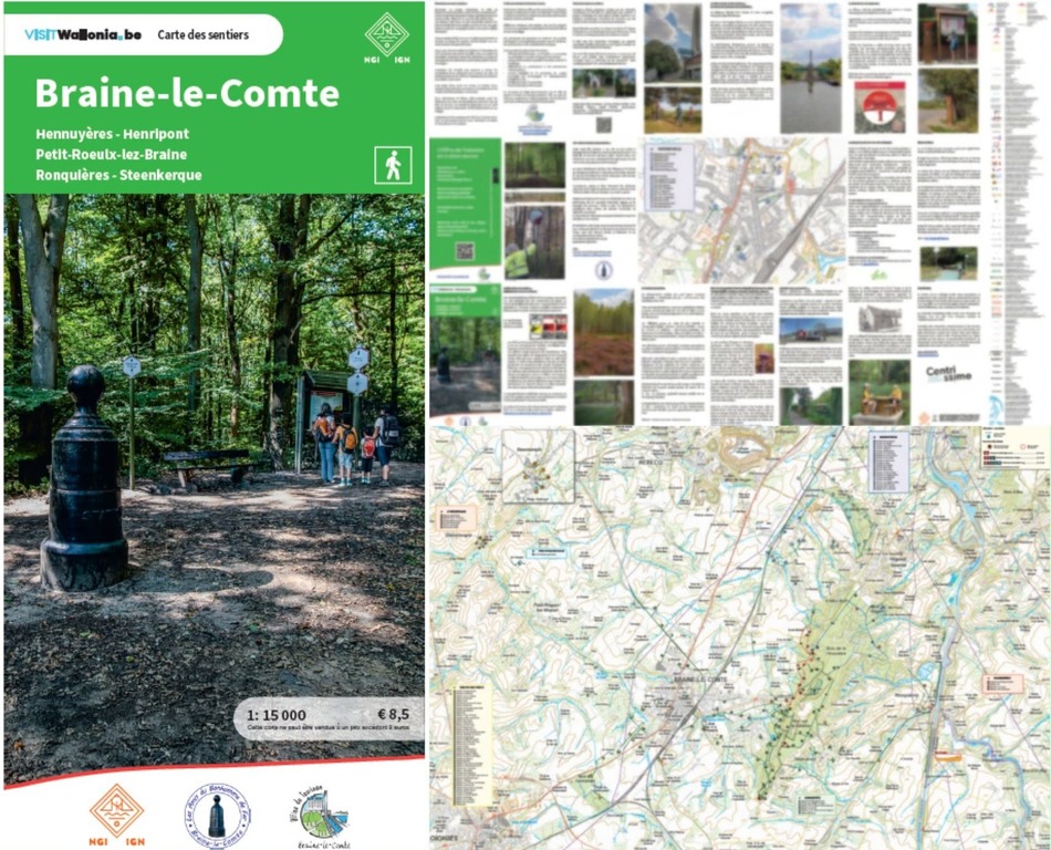 Carte des sentiers 2026