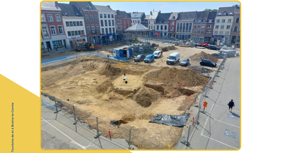 Conférence : Fouilles archéologiques menées en 2025 sur la Grand Place